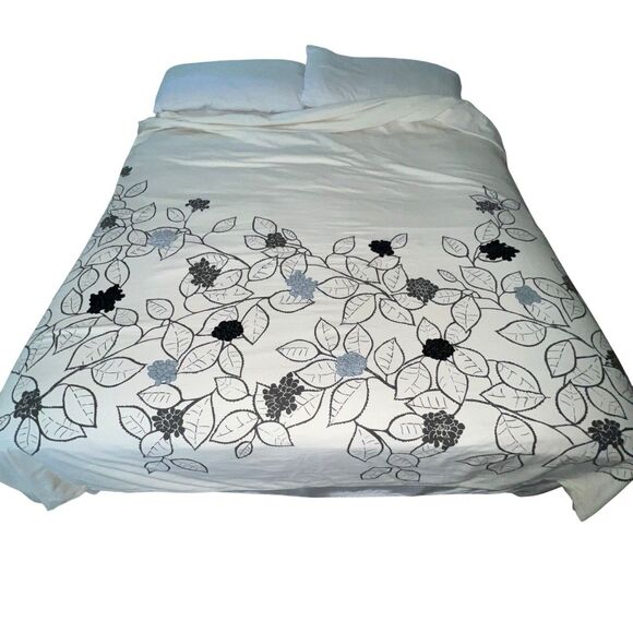 Kevin O’Brien Tallulah Collection Jardine Floral Duvet Cover King Stained READ - Picture 3 of 16